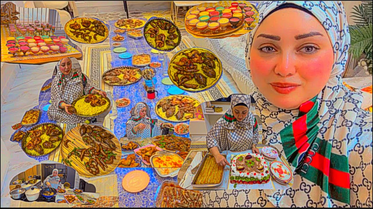عزومه 💁🏿عملت اكبر وليمه في شقتي ع النيل وأول مره اعمل كده !🎂وفي الآخر قلبت بعيد ميلاد 🎉.🙈