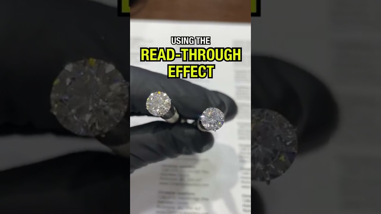 REAL or FAKE?! Diamond &ldquo;Read-Through&rdquo; Test
