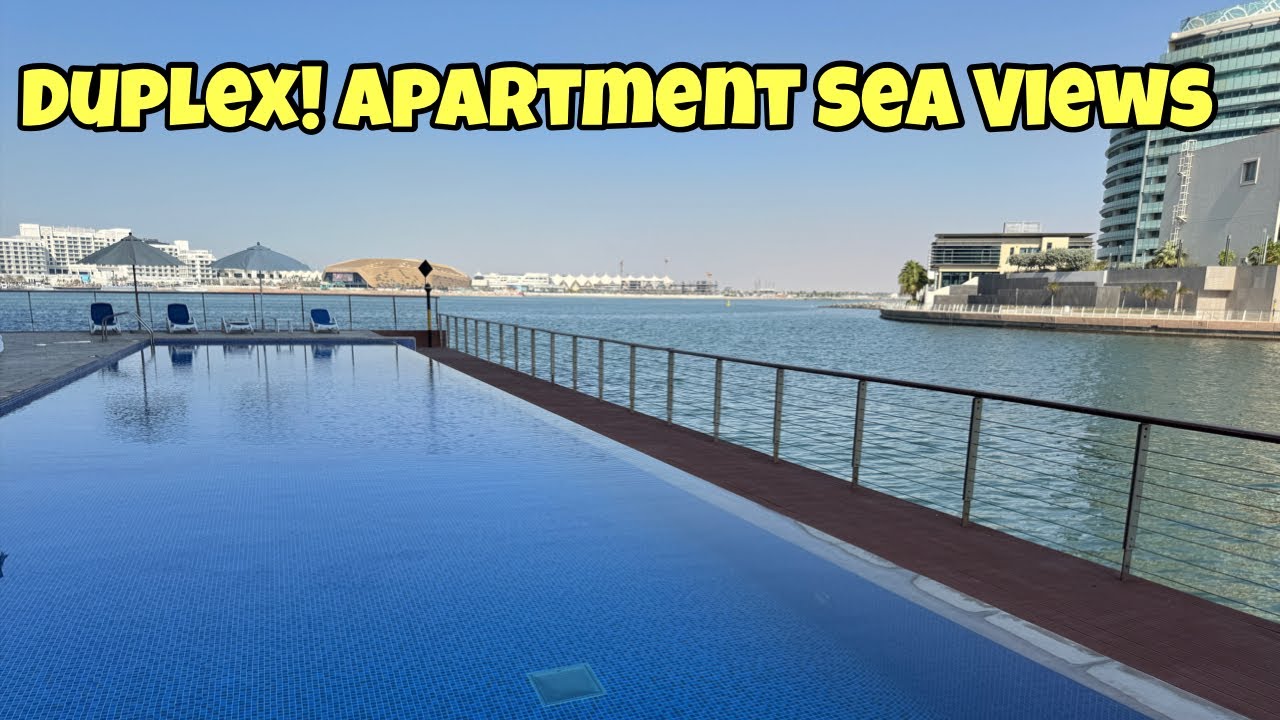 Full Sea View 2-Bedroom Duplex at Al Raha Beach – A Dream Home in Abu Dhabi 