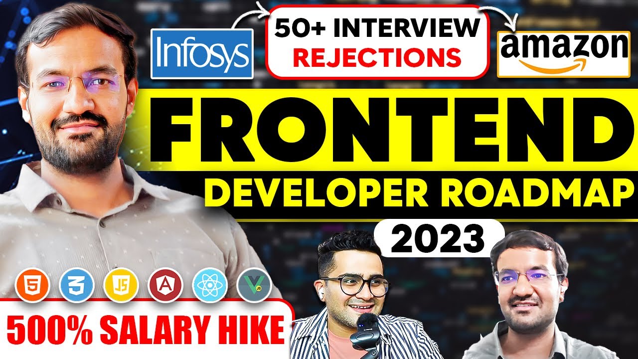 How to Get hired as Frontend Developer in 2023 -  Learn Web Development Step by Step Roadmap 2023 💫