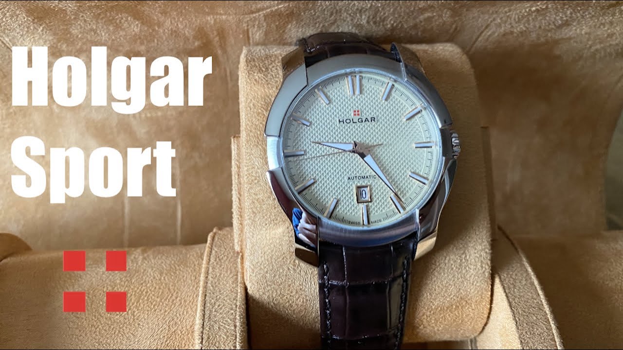 Holgar Sport | A Handsome Swiss Made Watch in 904L Steel