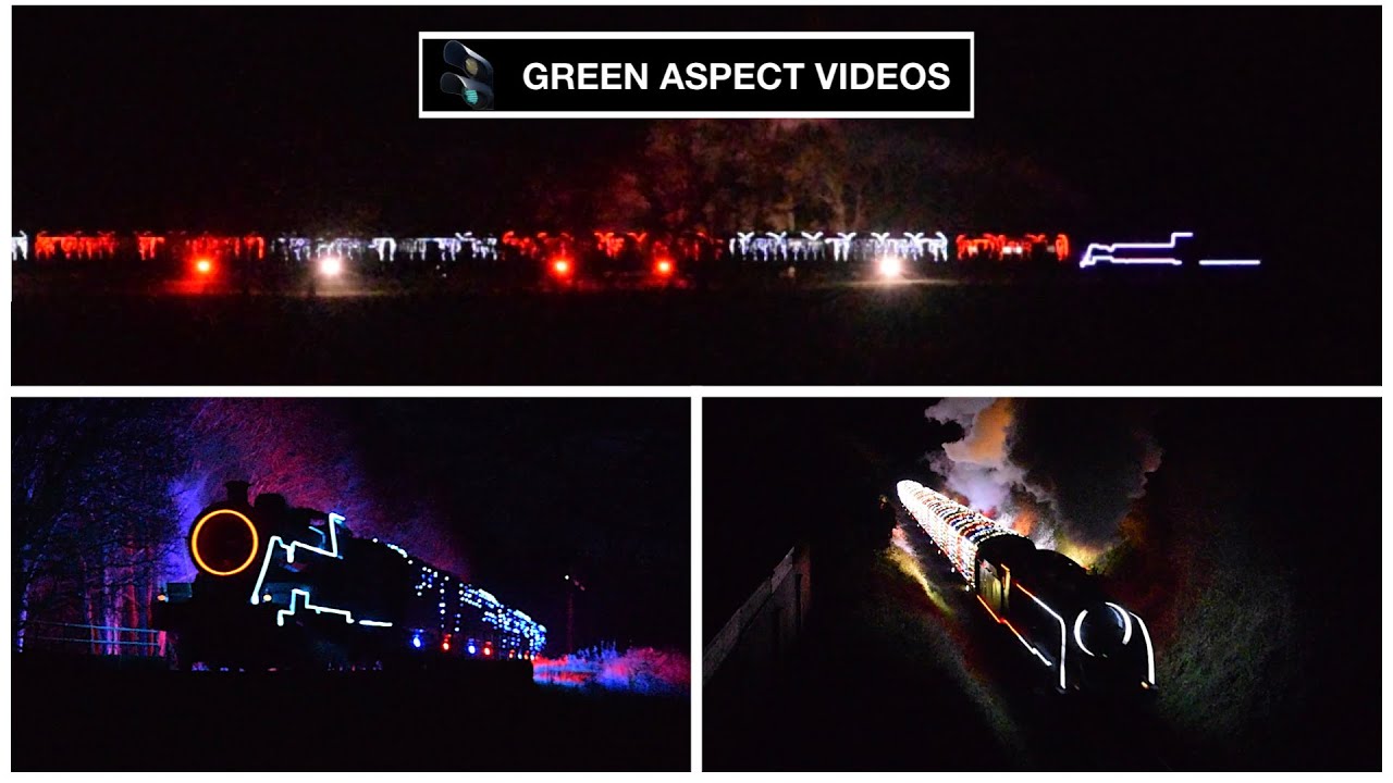 Mid Hants Railway - Steam Illuminations - 17/12/20