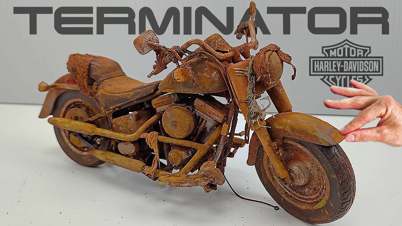 TERMINATOR BIKE RESTORATION | Abandoned Harley-Davidson