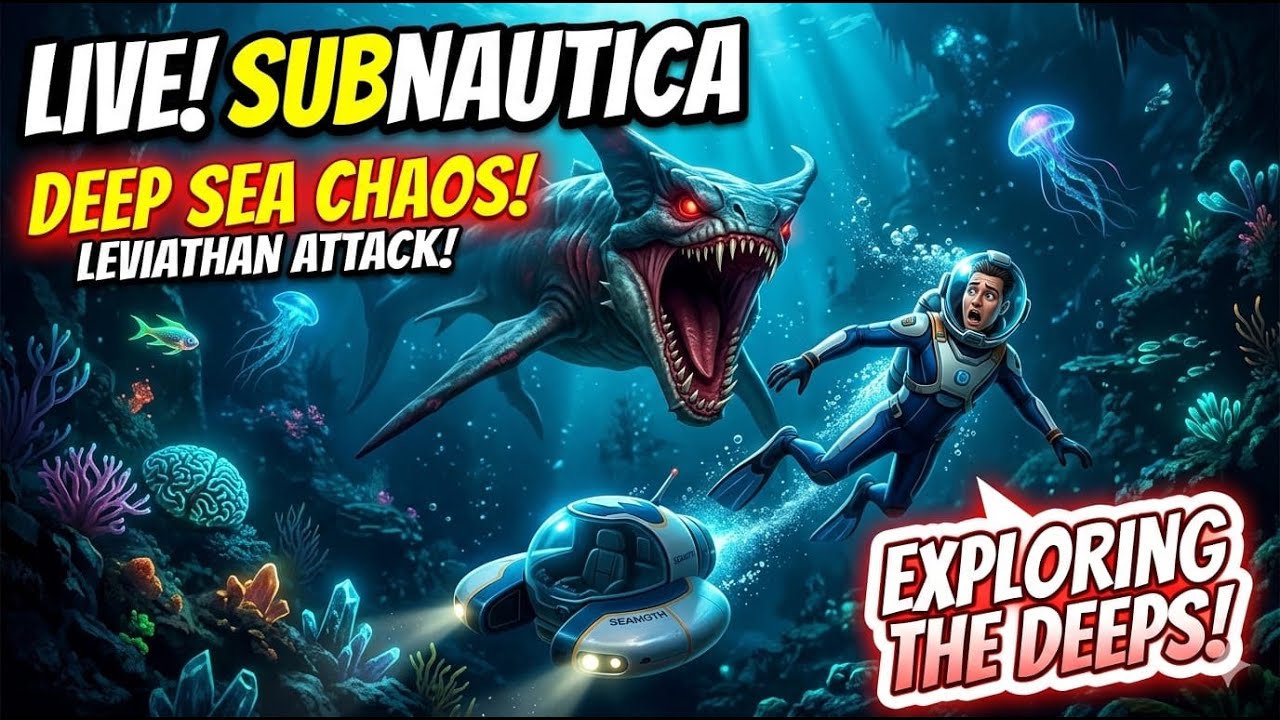 Sub-Naughty-amerika kya kahta tha | Subnautica Live streaming