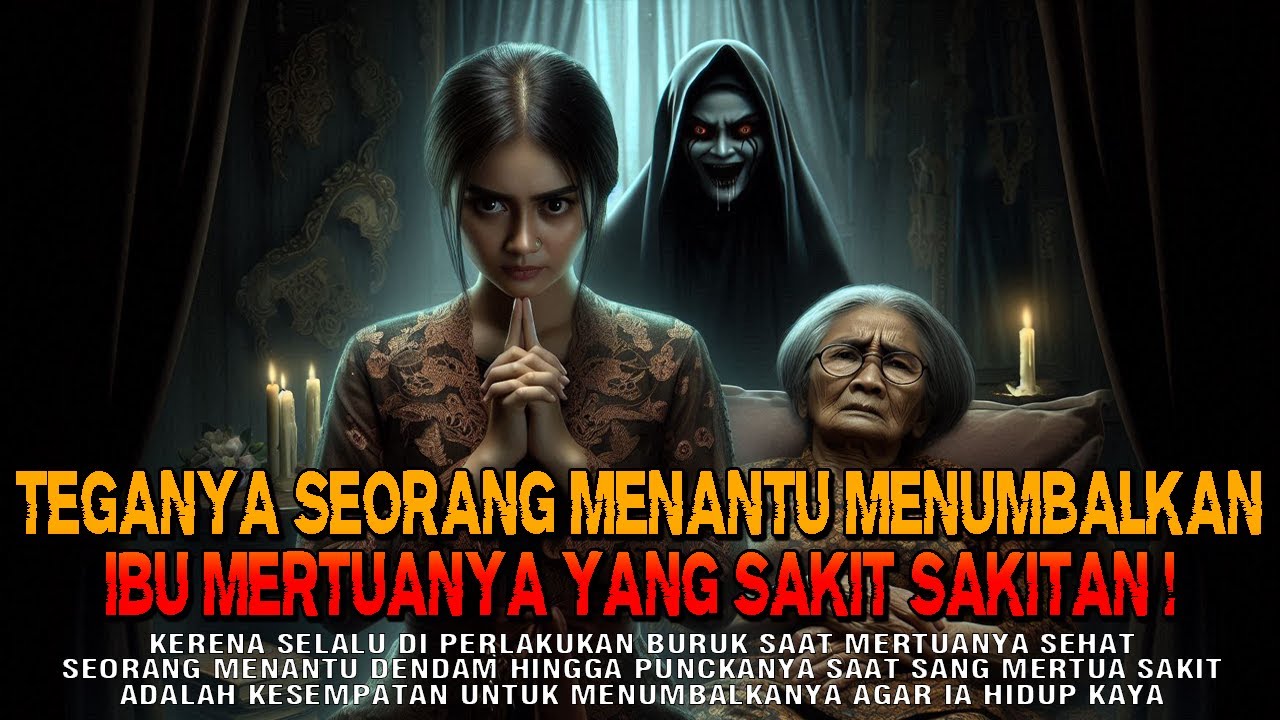 Kisah ngeri - TEGANYA SEORANG MENANTU MENUMBALKAN MERTUANYA YANG SAKIT SAKITAN