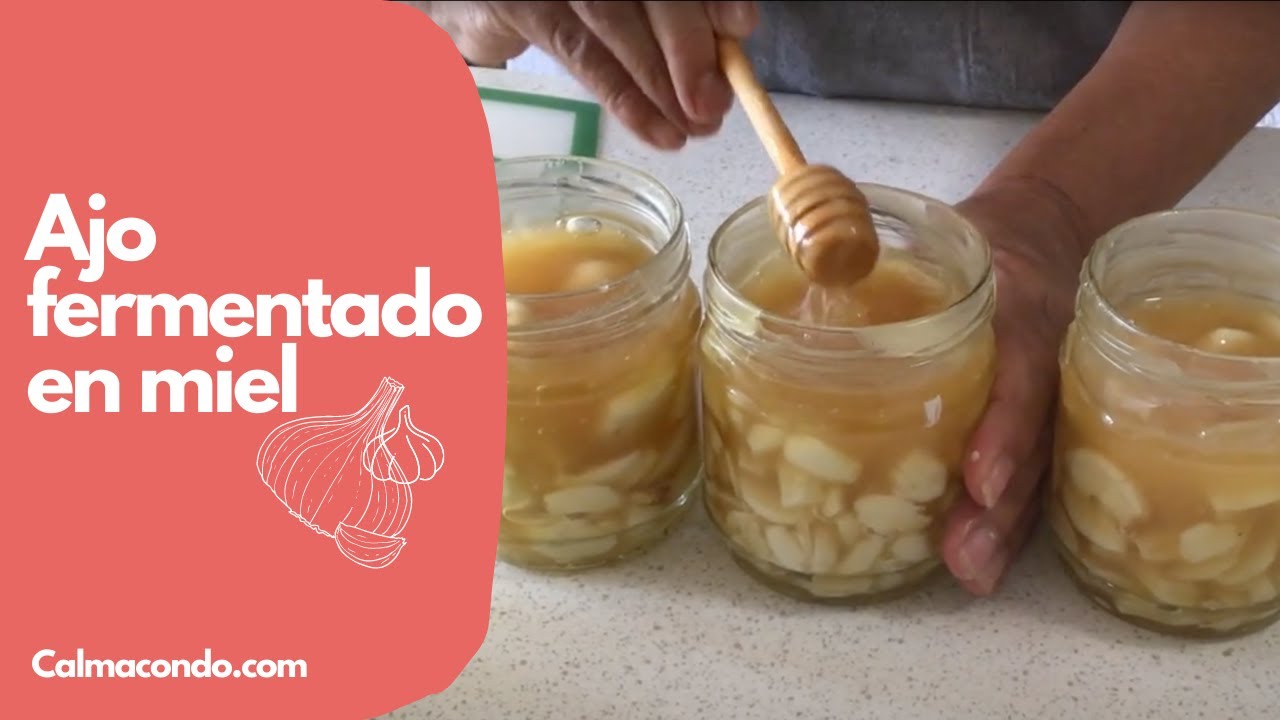 Cómo hacer ajo fermentado en miel