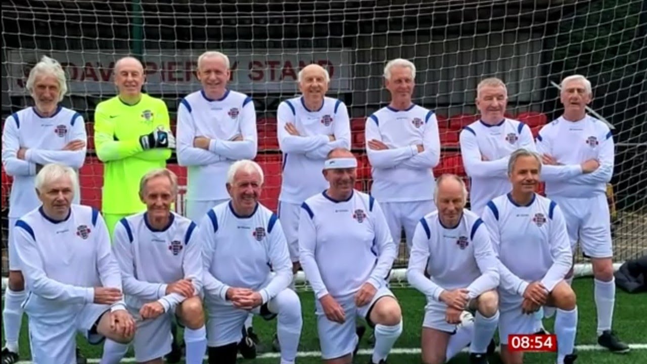 BBC Breakfast: Meet the all new England over 75s mens football team Vs Wales