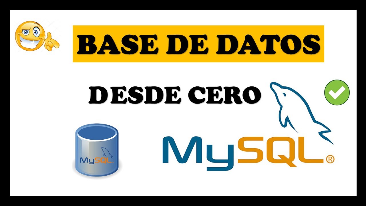 ▶️ Crear BASE DE DATOS en MYSQL Desde Cero ✔️