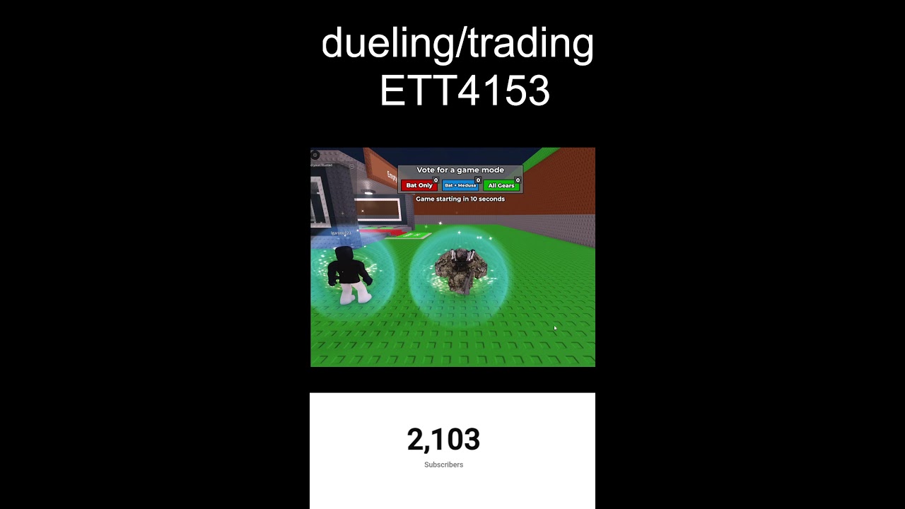 trading/dueling live!