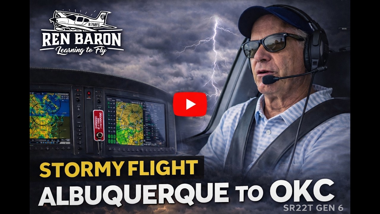 Stormy Flight Across the USA in a Cirrus SR22T Gen 6
