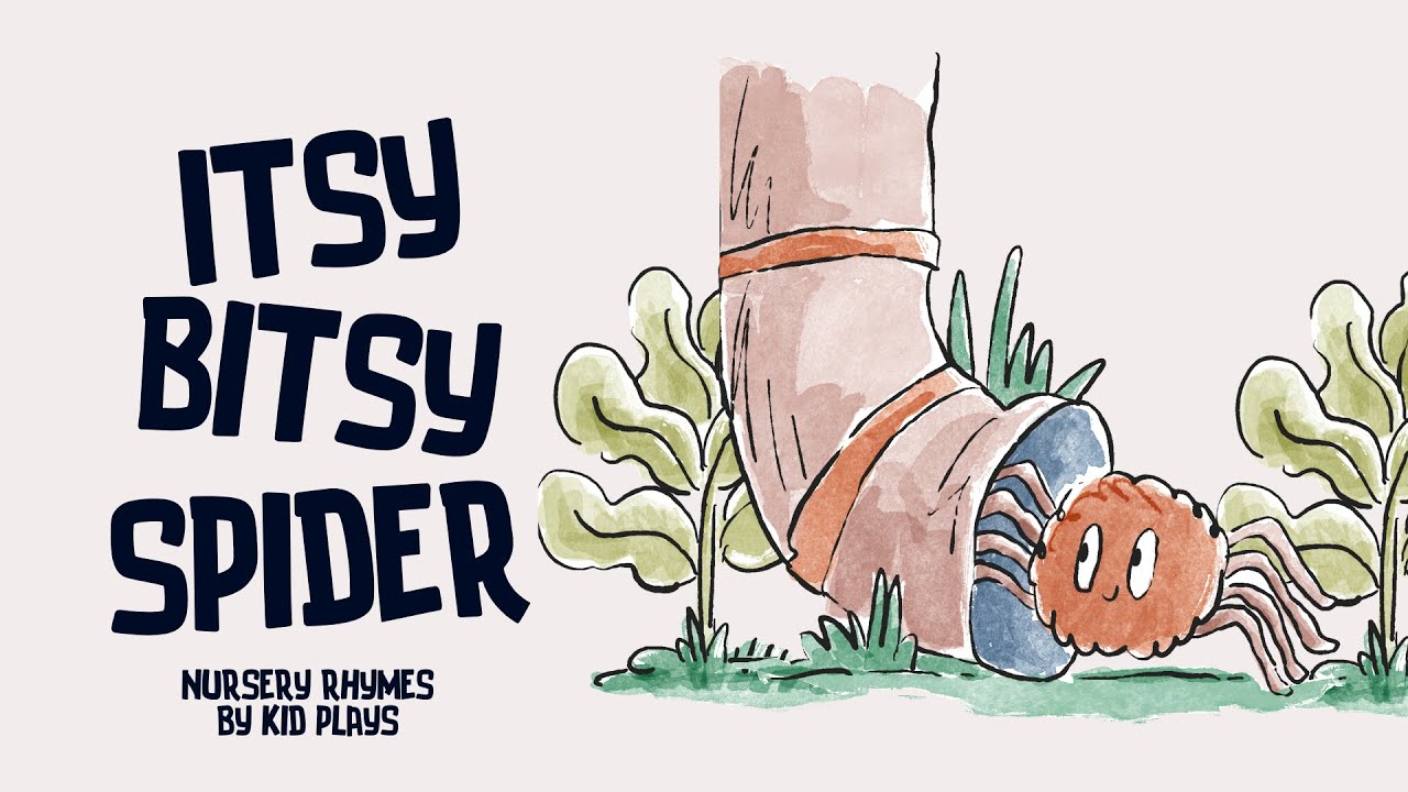 ITSY BITSY SPIDER NURSERY RHYME | Kid Plays