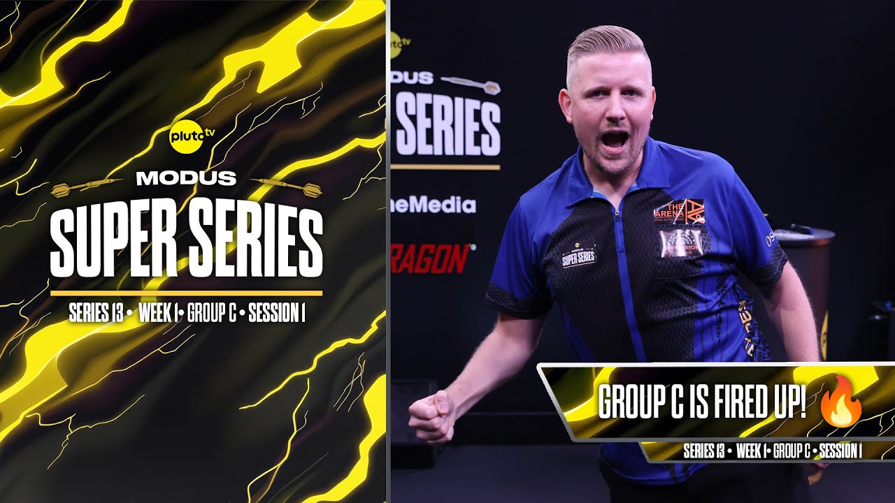 GROUP C IS HEATING UP! 🚨🚨 | Darts Highlights | Week 1 Group C Session 1