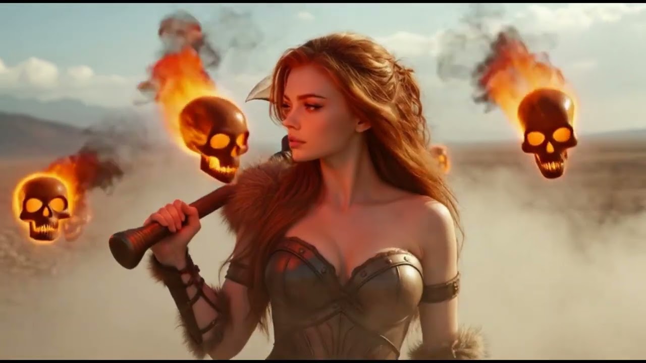 Barbarian's Grim Demand 🪓 Fantasy Rock Music for Lifting and Competing 🎸 Realm Rock