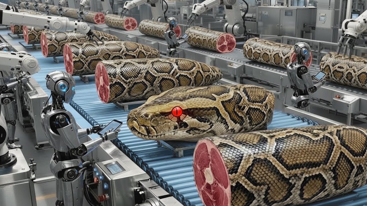 Inside the Snake Meat Factory: Complete Step wise Industrial Process