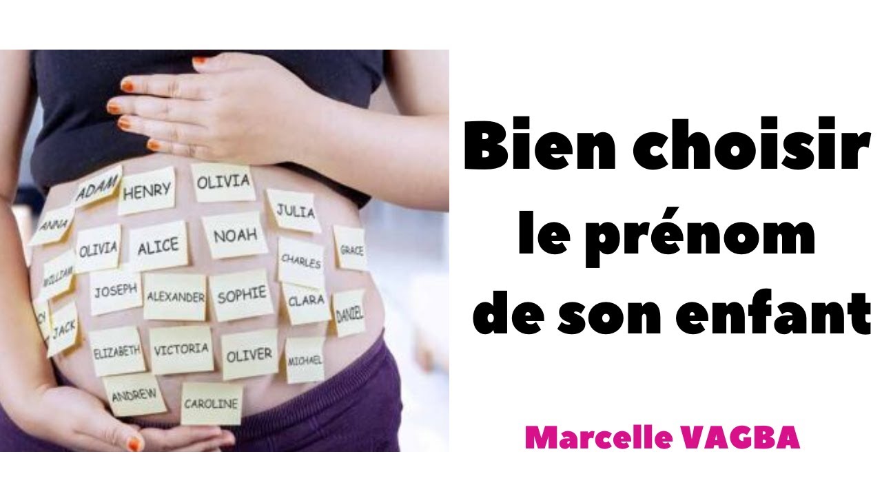 Le choix du prénom d'un enfant, Marcelle VAGBA