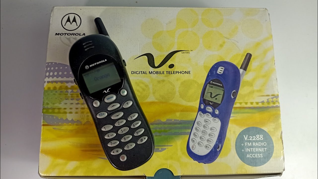 Motorola V2288 - RINGTONES / DZWONKI - Komórkowe zabytki #183 - Classic Phone