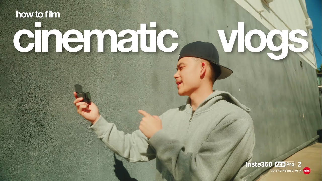 Как снимать кинематографические видеоблоги с помощью Insta360 Ace PRO 2