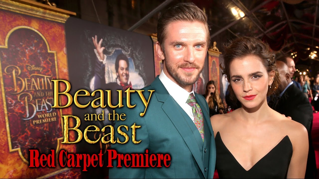 'Beauty and the Beast' World Premiere - Emma Watson, Dan Stevens (2017) [HD]