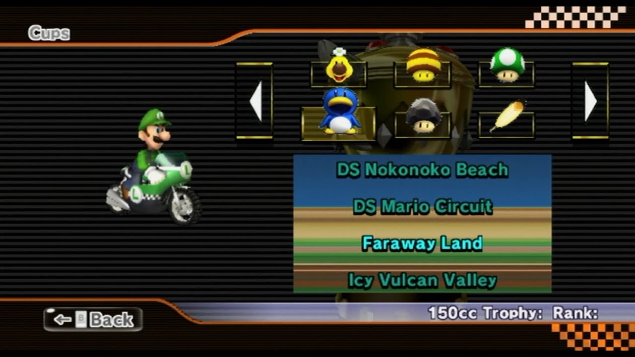 Mario Kart Wii Custom Tracks - Penguin Suit Cup