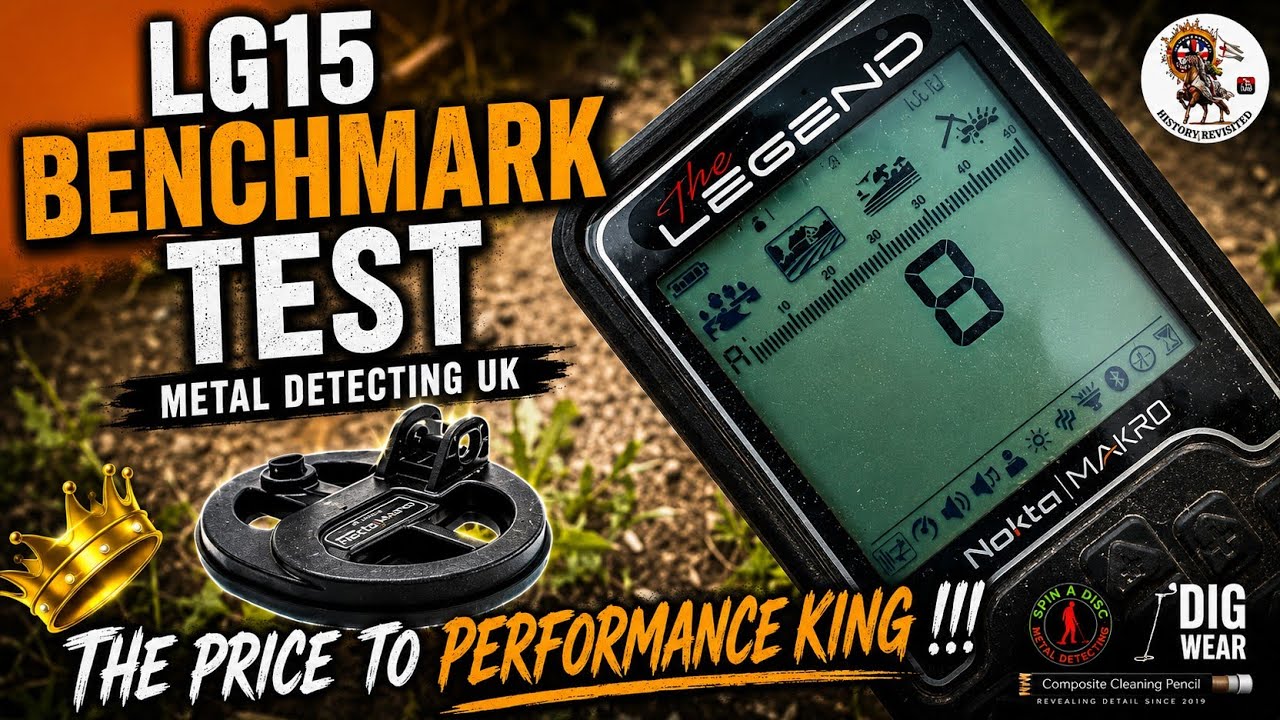 LG15 Coil Benchmark Test | Price To Performance King | Nokta Legend | Metal Detecting