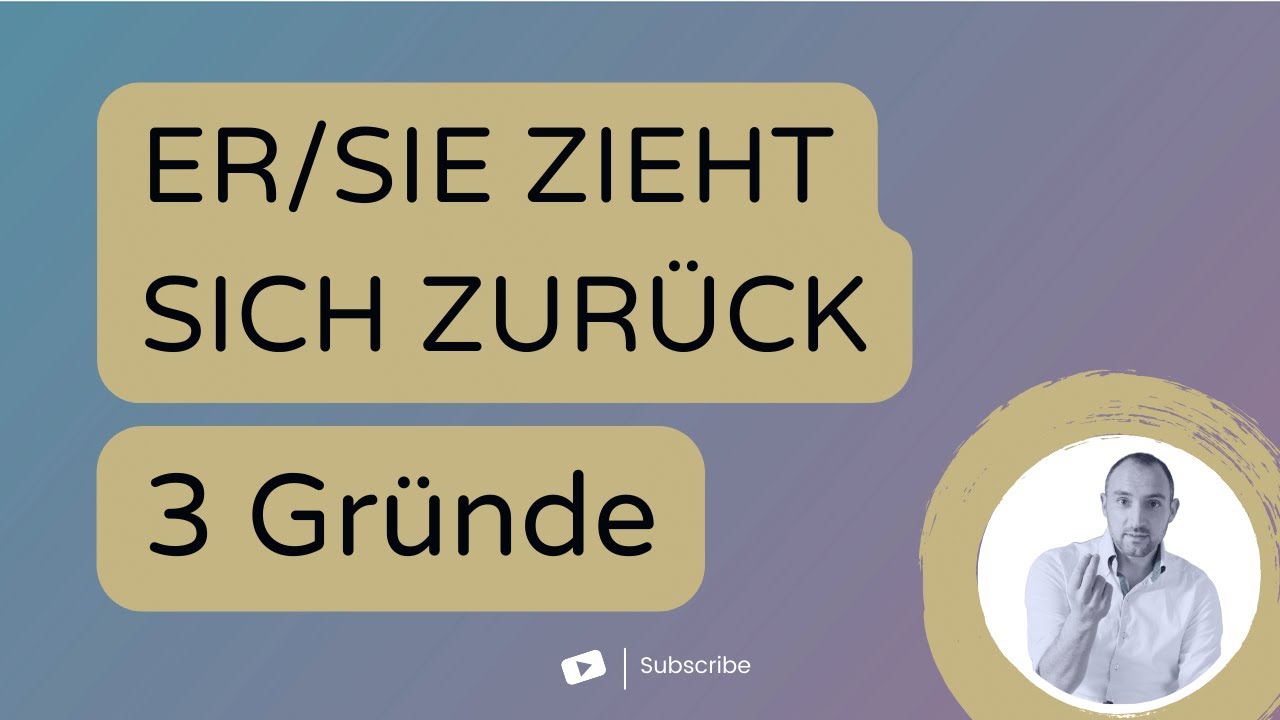 Er/Sie zieht sich zurück | 3 Gründe [Midlife Crisis Beziehungskrise Beziehungsdynamik Bindungsangst]