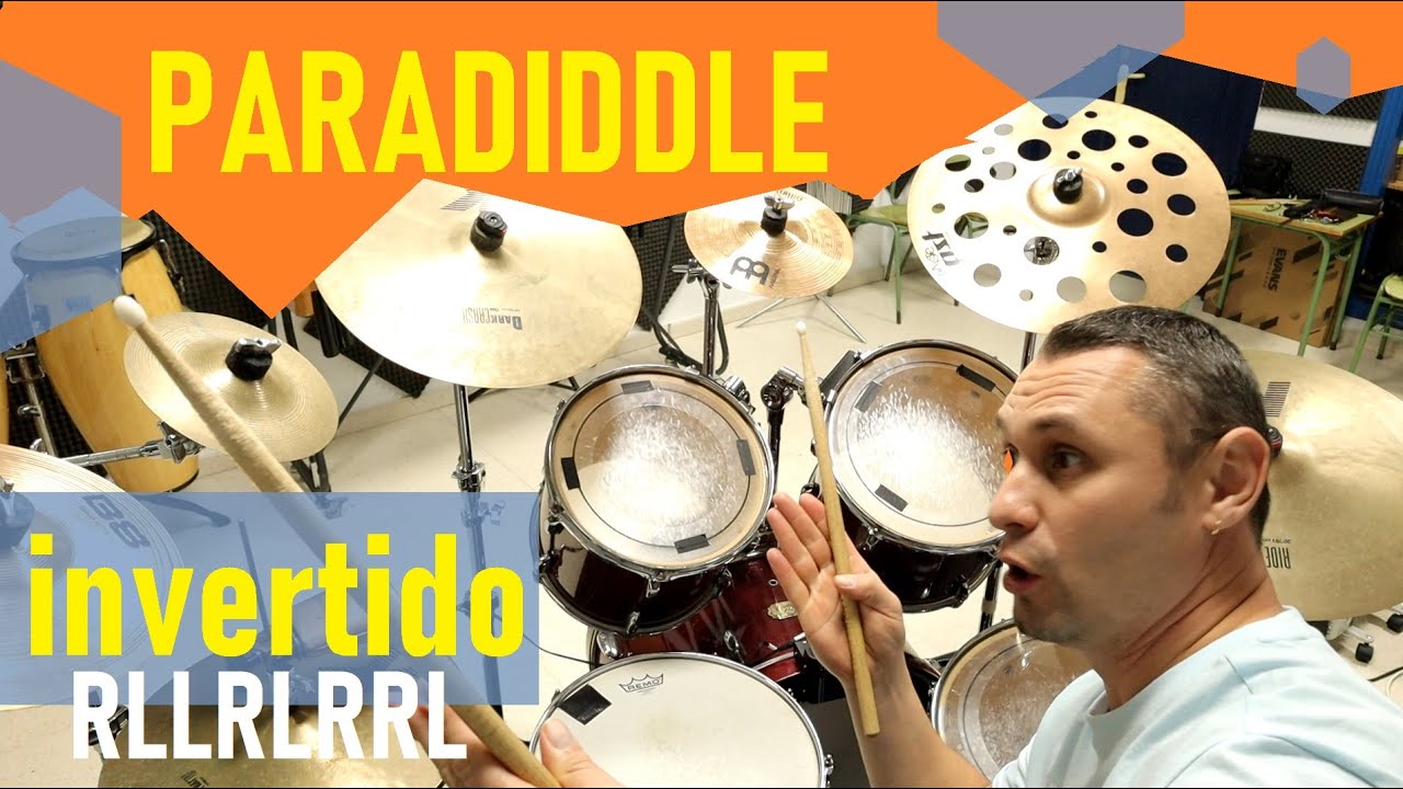 Paradiddle Invertido Bateria