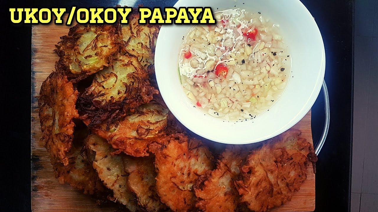 CRISPY PAPAYA UKOY/OKOY RECIPE (KAPAMPANGAN STYLE)
