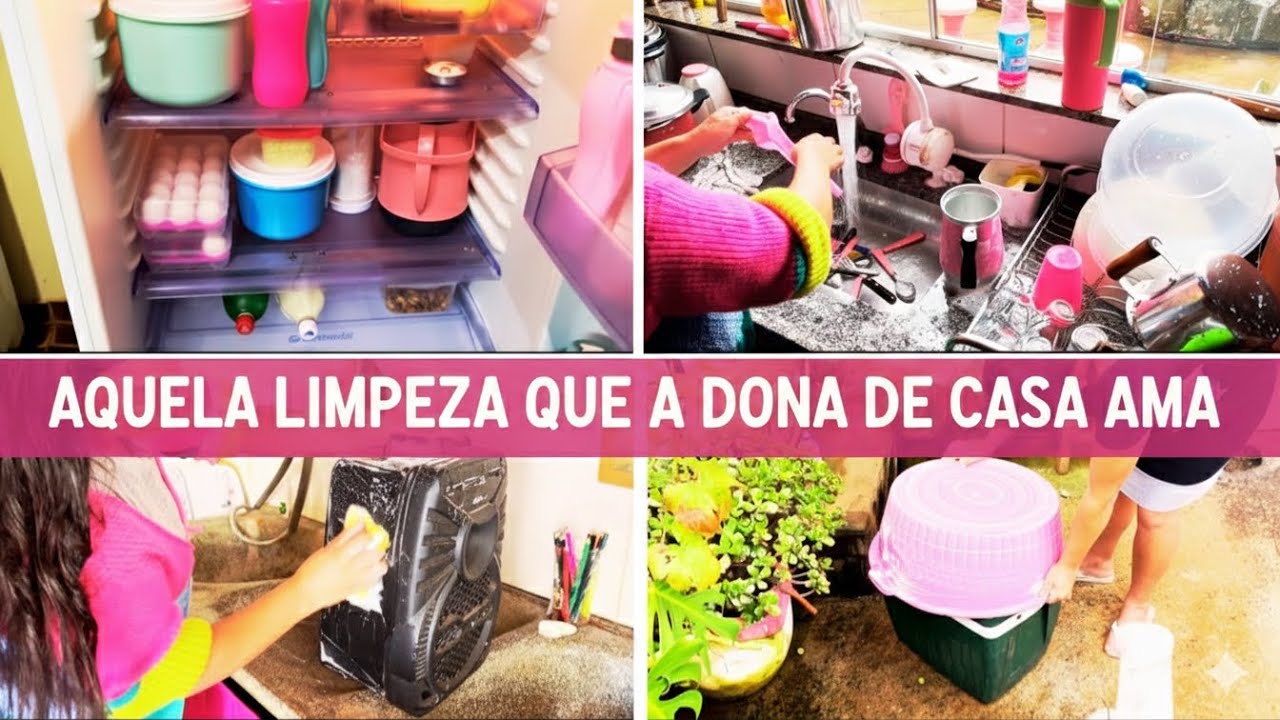 MÃO NA MASSA/LAVANDO TUDO/DONA DE CASA EM AÇÃO/GELADEIRA LIMPA 🧼 ✨