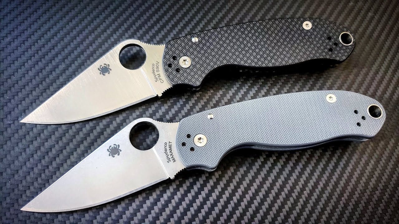 Spyderco Para 3 with Upgraded Steels -- My Favorite Spyderco?