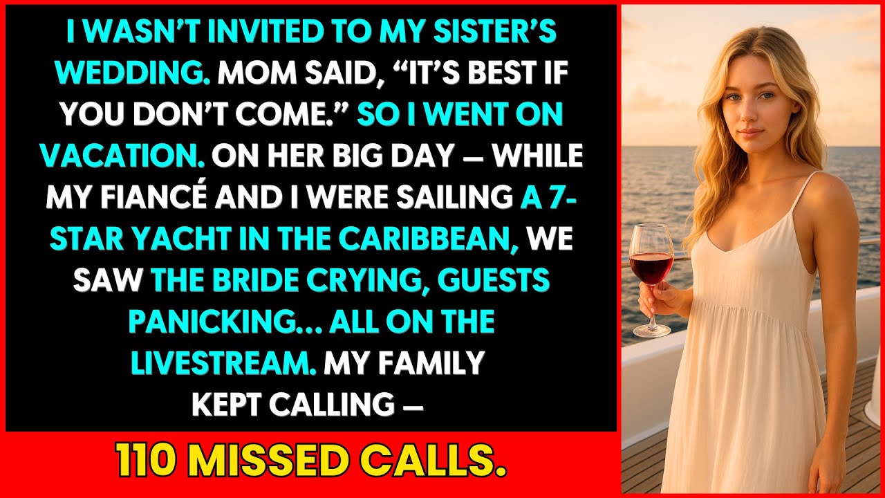 While Sailing a 7-Star Yacht in the Caribbean, I Watched My Sister’s Wedding Fall Apart Live
