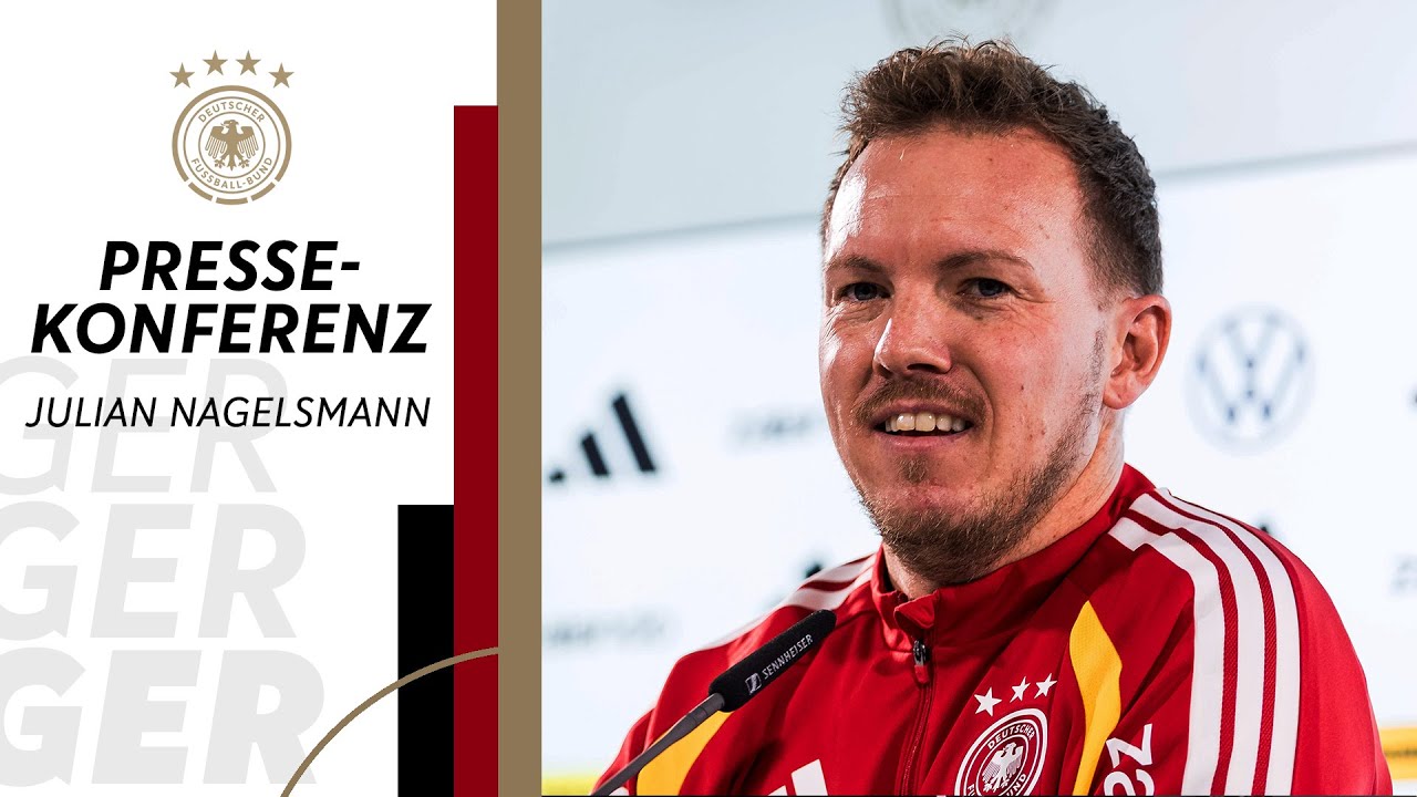 RE-LIVE | Pressekonferenz der Nationalmannschaft mit Julian Nagelsmann | WM-Qualifikation