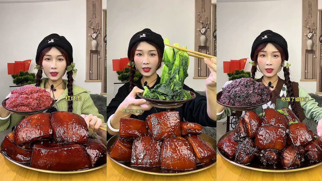 【ASMR】【MUKBANG】DELICIOUS DINING PROGRAM | HOMEMADE CHINESE FOOD | 食べる | 吃播 #咀嚼音