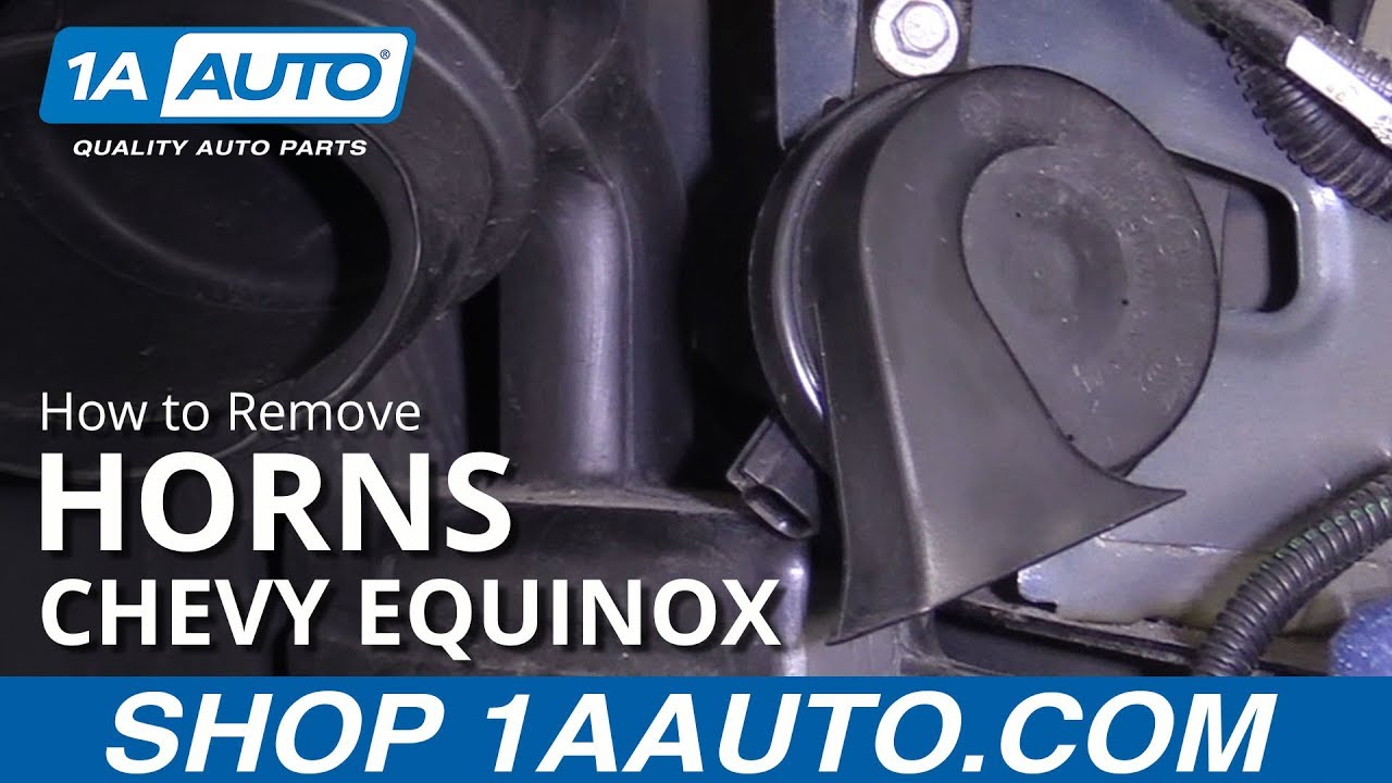How to Remove Horns 10 -17 Chevy Equinox