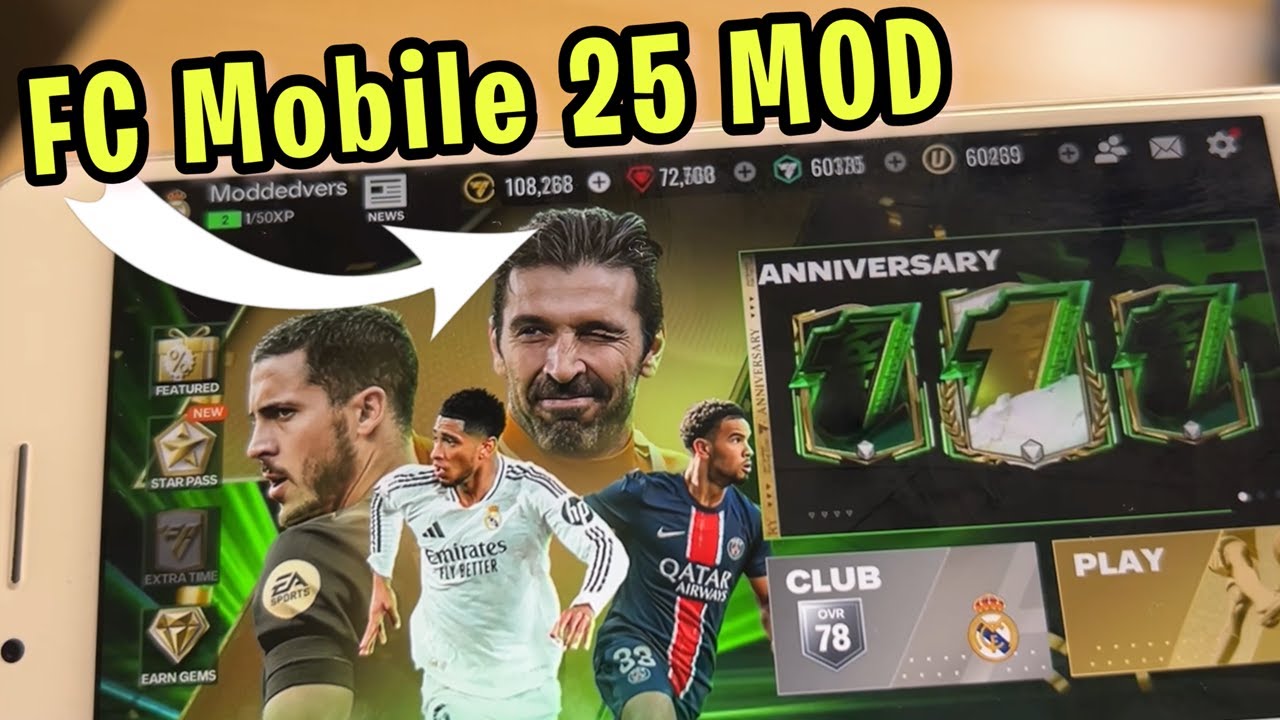 FC Mobile 25 MOD/Hack APK iOS - Unlimited Coins in FC 25 Mobile (iOS/Android)