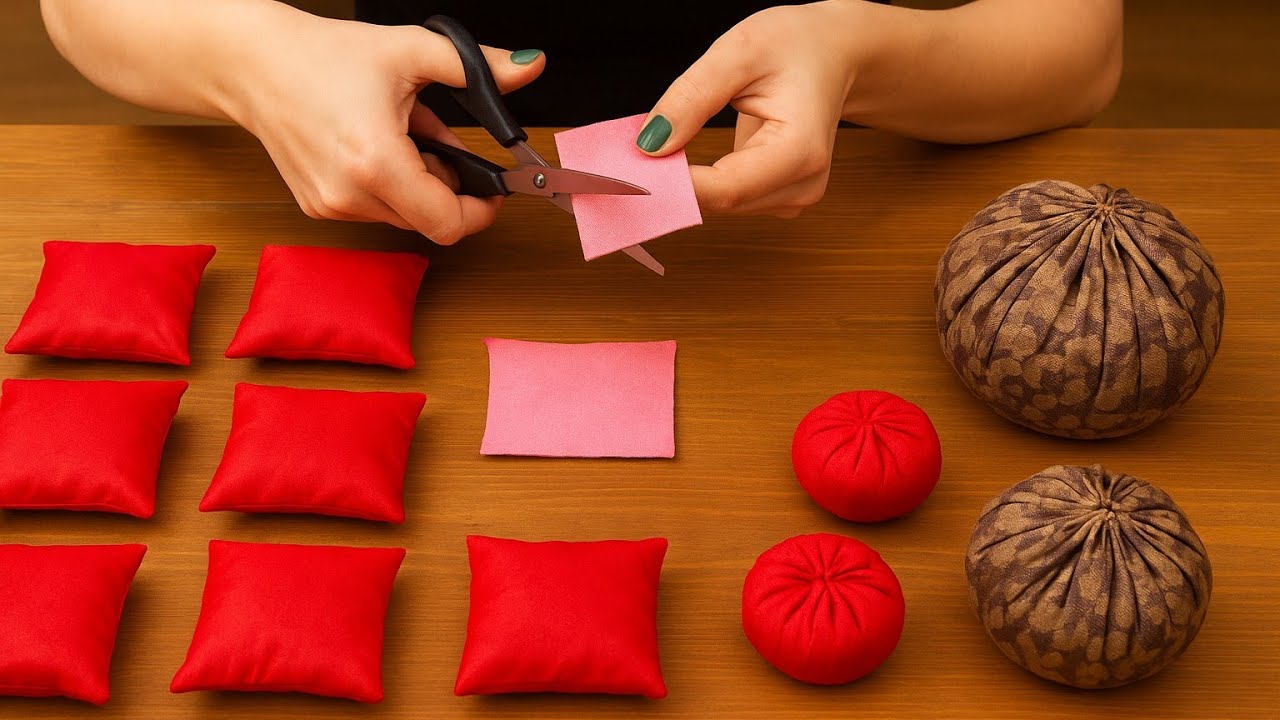 ✨Genius idea with fabric scraps — I make many and sell them all quickly and easily! 😍✨