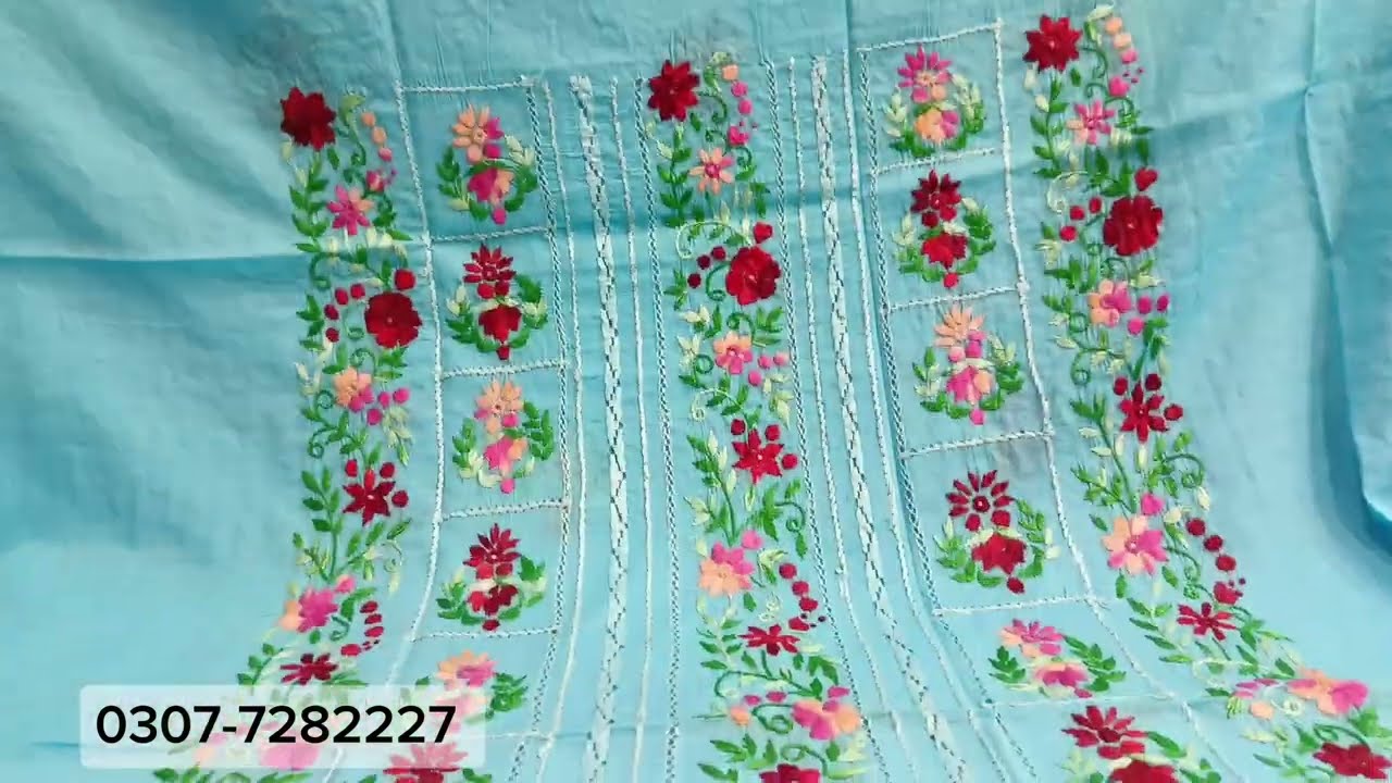 New Tarkashi kurta collection | Pakistani traditional hand embroidery lawn tarkashi @Sufi_suiting