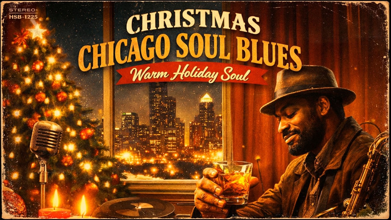 Christmas Chicago Soul Blues | Warm Holiday Blues & Soulful Winter Vibes