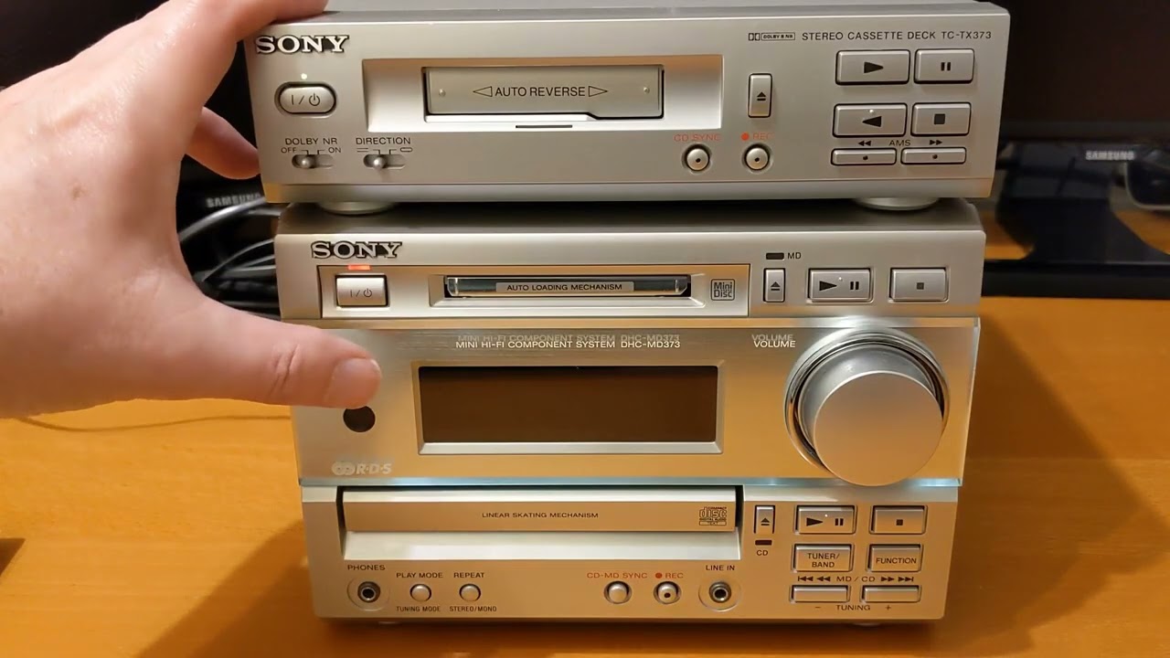 Sony DHC-MD373 and TC-TX373 Delivery and Testing