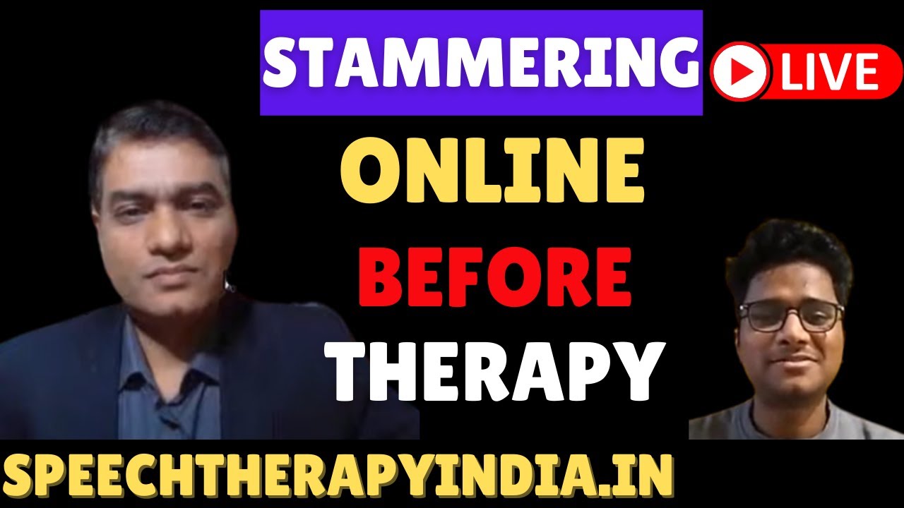 Live | Stammering Explained By SLP Sanjay Kumar | Pre Speech Therapy