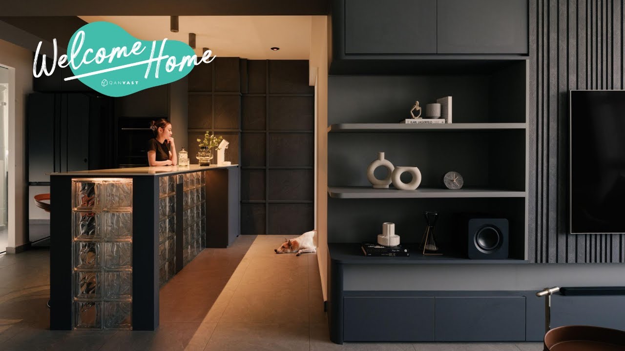 Inside a 'Hotel Suite' 4-room BTO in Punggol | Qanvast Welcome Home Tours