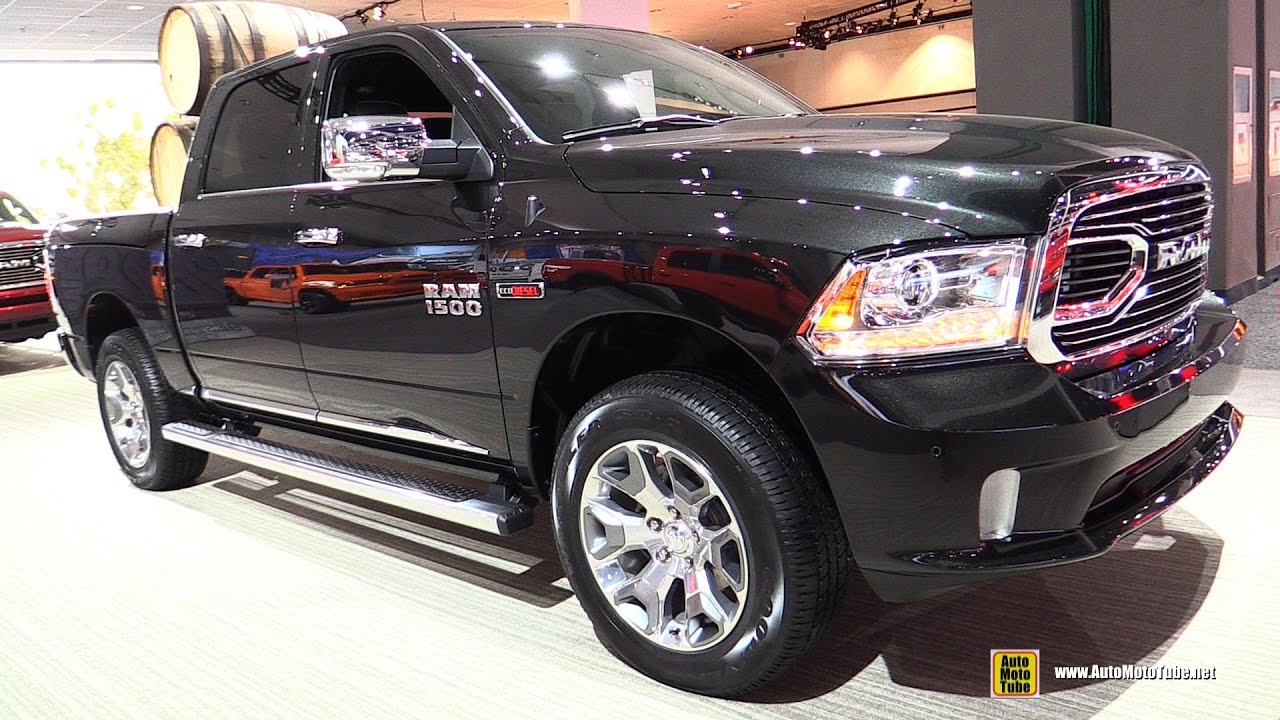 2017 Ram 1500 Limited Diesel - Exterior and Interior Walkaround - 2016 LA Auto Show