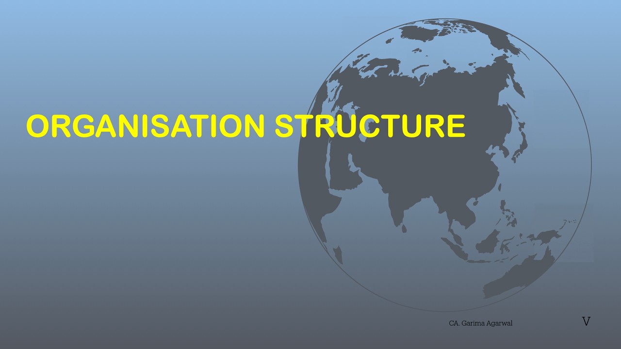 CHAPTER 5 | ORGANISATION STRUCTURE EXPLAINED