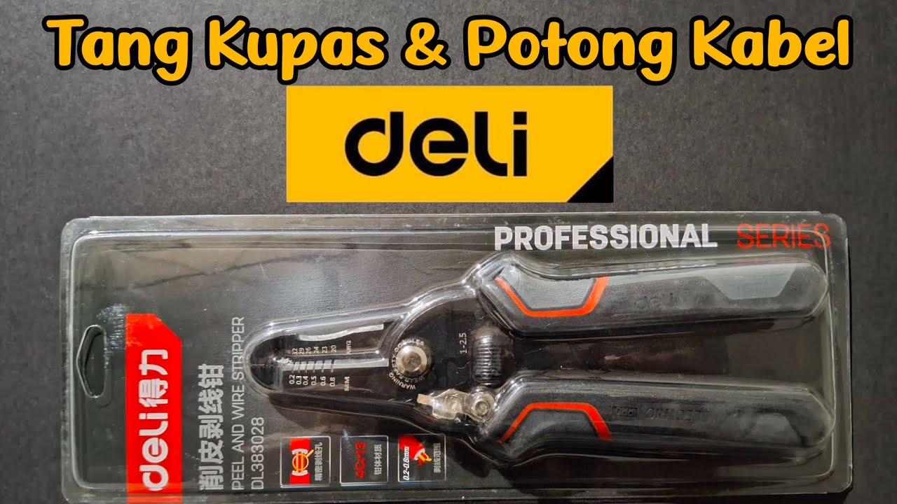Tang Potong & Kupas Kabel Serbaguna | Peel and Wire Stripper