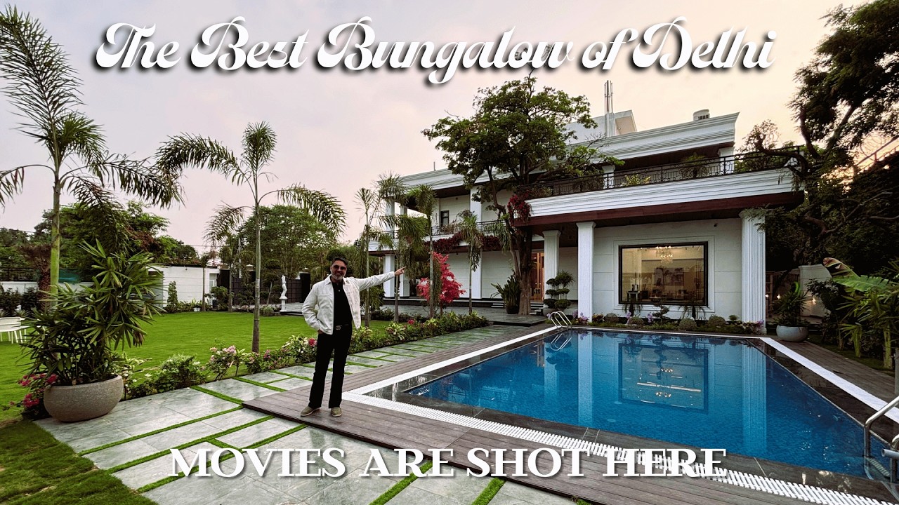 The Best Bungalow of Delhi | Farmhouse for Sale