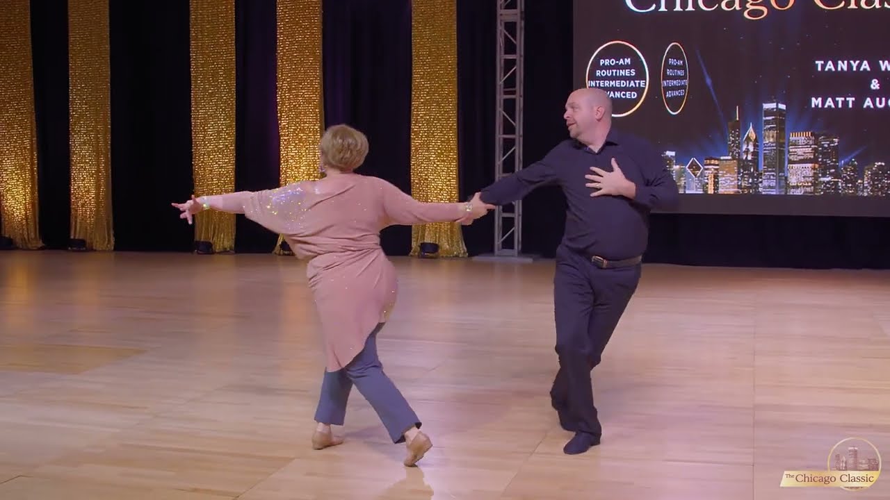 Tanya Wells & Matt Auclair | Pro-Am Intermediate/Advanced Routines | The Chicago Classic 2025