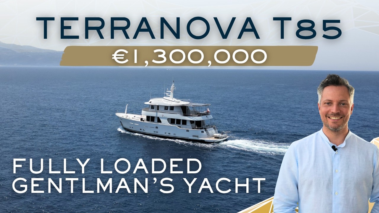 Продаётся Terranova T85 &mdash; обзорная экскурсия на яхте с Корнелиусом