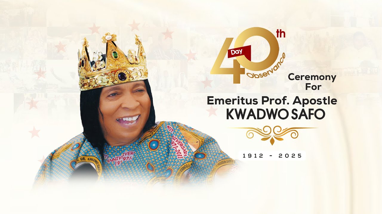 40th Day Observance Of Kantanka's Demise 