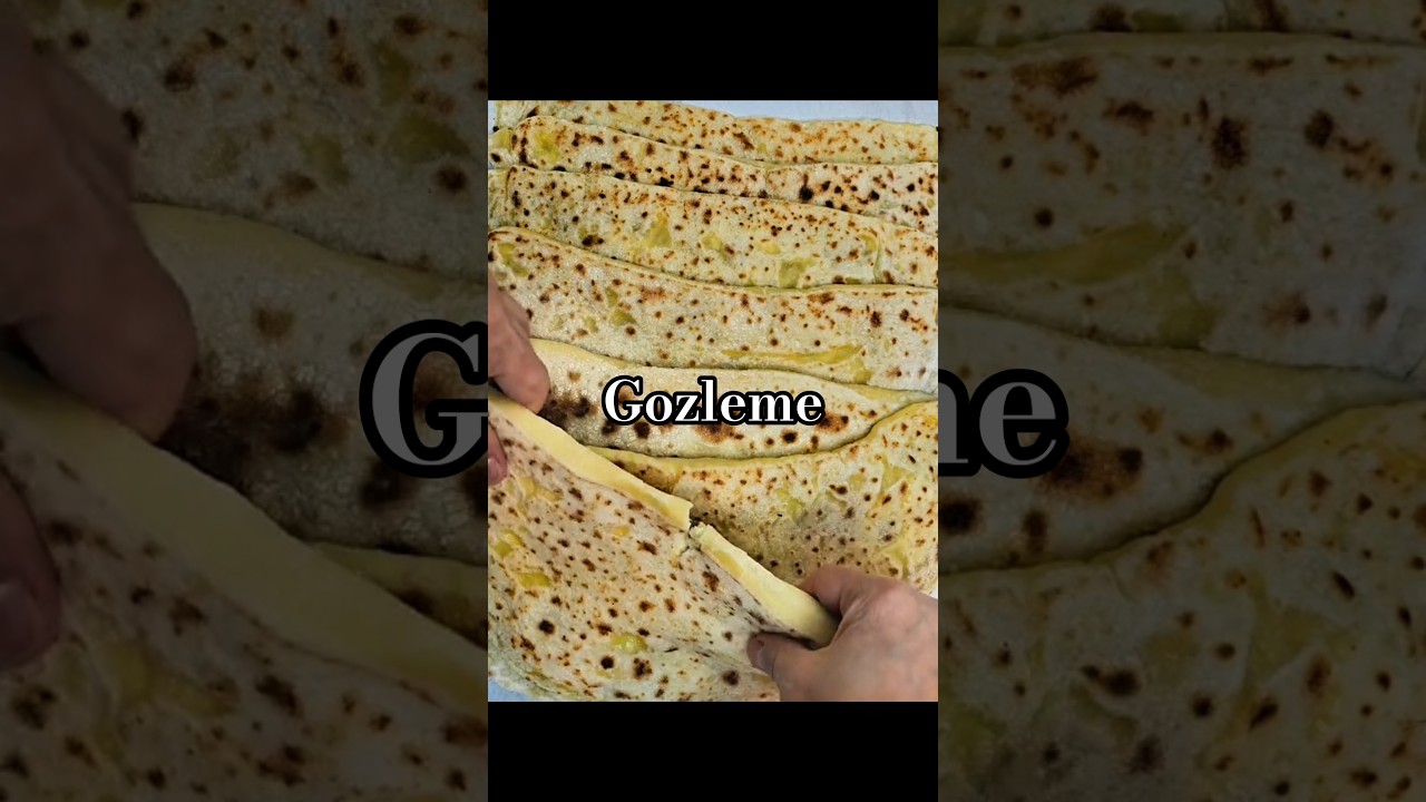 Gözleme fromage 🧀 & œuf 🥚Simple, croustillant et tellement gourmand 😋