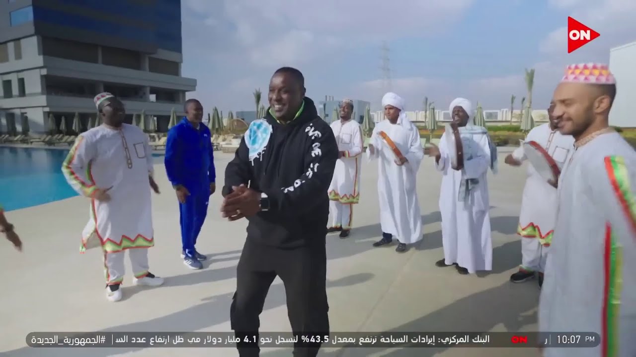 رقص احمد الكاس وعبد الستار صبري علي الأغاني النوبيه