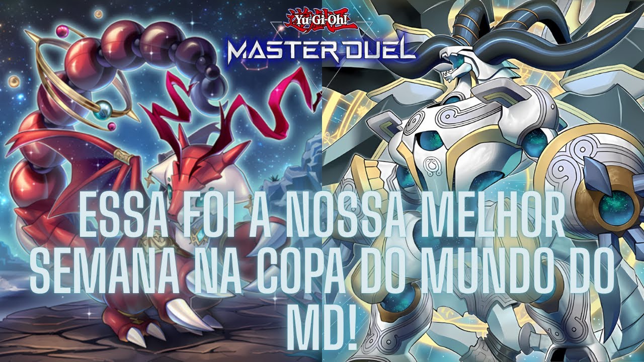A nossa MELHOR SEMANA na COPA DO MUNDO do MD! O DRACOTAIL segue forte! - Yu-Gi-Oh! Master Duel.